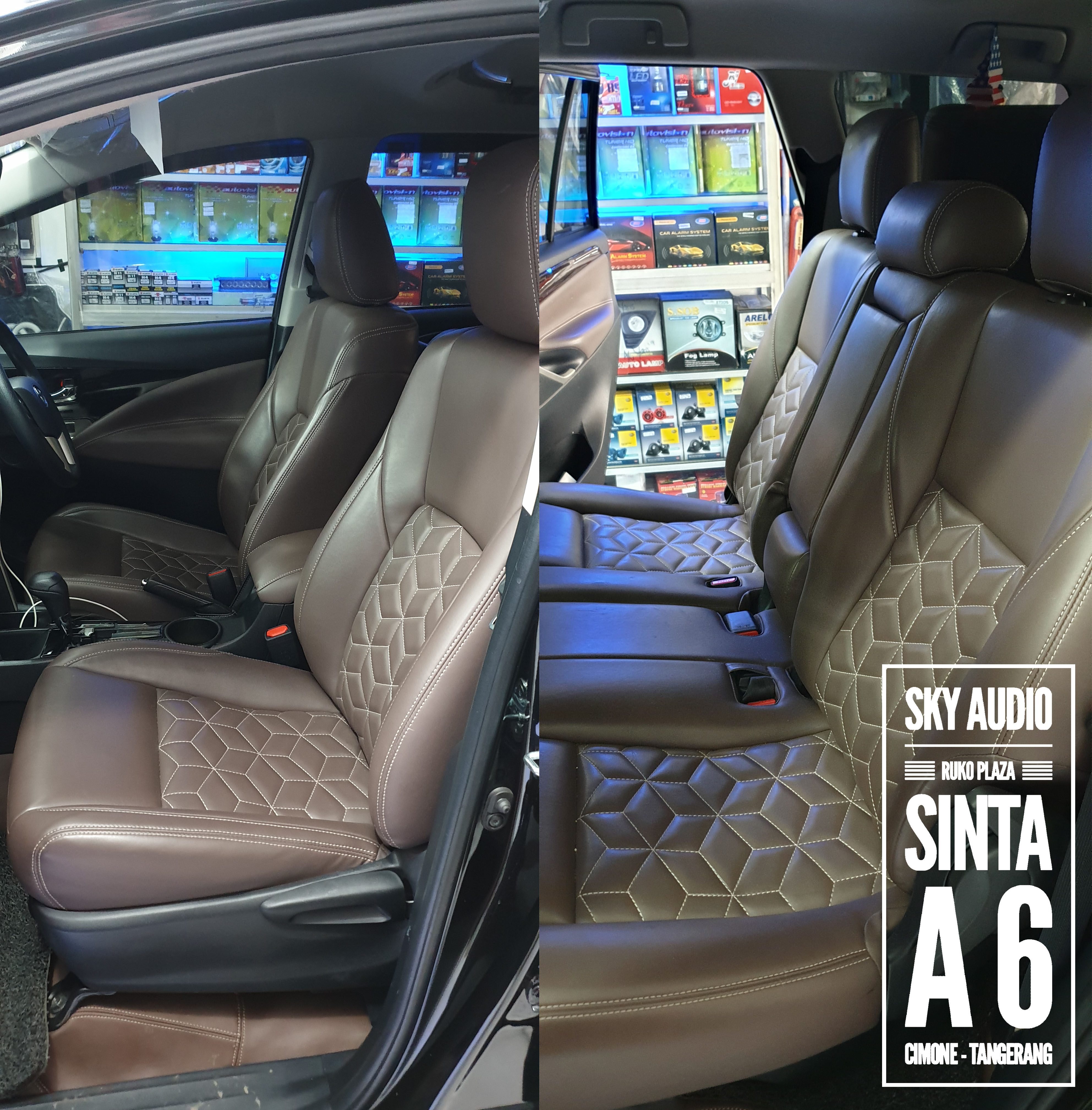 Jok kulit mobil premium